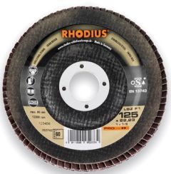 Rhodius 202662 LSZ F1 Lamellenschijf Staal/Inox 115 x 22,23 mm K60