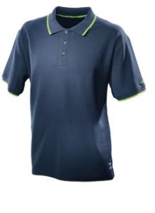 Festool 498455 Poloshirt donkerblauw heren Maat XL