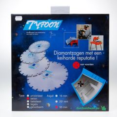 Van Voorden 249261 Tyfoon Diamantzaagblad 350 mm Beton