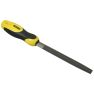 Stanley 0-22-455 Halfronde Vijl Halfzoet 150mm - 1