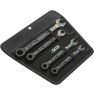 Wera 05073295001 Joker Steek en ringratelsleutel-set, Inch, 4-delig - 2