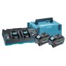 Makita 191U13-9 Startset XGT DC40RB Duolader + 2 x Accu BL4050F 40V max 5.0Ah in MBox - 1