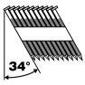 DeWalt DNPT28R50HDZ 34° Spijkers Thermisch Verzinkt Ring 2,8 x 50 mm 1100 stuks - 2