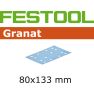 Festool 497127 Schuurstroken Granat STF 80x133 P40 GR/10 - 1