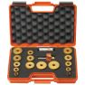 CMT 935.503.11 Rabatfrees kit + kopse geleiders 50,8 x 22 mm schacht 12 mm - 1