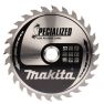 Makita B-56699 Specialized HM-zaagblad 165 x 20 x 28T dikte 1.40mm - 1