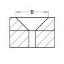 CMT 521.002.11 Verzinkboor 19,5mm, schacht 10x48, rechts - 2