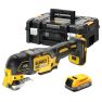 Dewalt DCS356E1T-XJ Outil multifonction oscillant XR 18 Volt PowerStack Li-Ion - 1