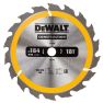 DeWalt DT1938-QZ Cirkelzaagblad 184 x 16 mm 18T ATB 20° - 1