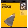 DeWalt DT4352-QZ DT4352 HM zaagblad 250 x 30 x 60T trapezium, negatief 5° - 1