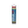 Soudal 115962 Mastic silicone Silirub P2 Blanc Ral 9010 - 310ml - 1