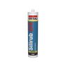 Soudal 105758 Silirub 2S mastic silicone Sanitaire Gris Transparent 300ml - 1