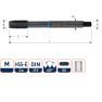 Rotec 331.0801 HSS-E INOX machinetap DL DIN 376B M 8x1,25 VAP - 1