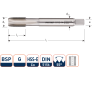 Rotec 341.0500 HSSE 800 M.Tap BSP G 1/2-14 - 1