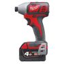 Milwaukee 4933443580 M18 BID-402C Fuel 1/4"Hex Compact Slagschroevendraaier 18V 4,0Ah Redli-ion - 3