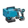 Makita DLX2283TJ - DHP485 Accuklopboor + DTD153 Slagschroever 18V 5,0 AH Li-ion - 1