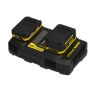 Stanley SFMCB24 Fatmax V20 Dubbele Acculader 18 Volt - 1